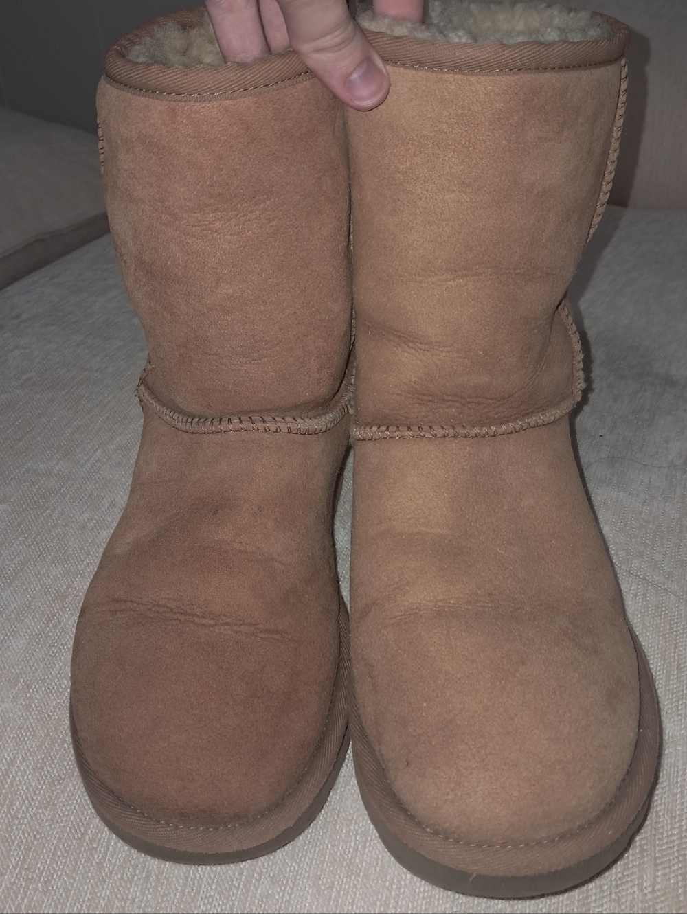 UGG Classic Short Boot in Chestnut Suede - Picture 13 of 13